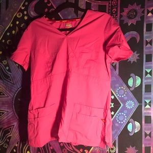 pink dickies scrubs